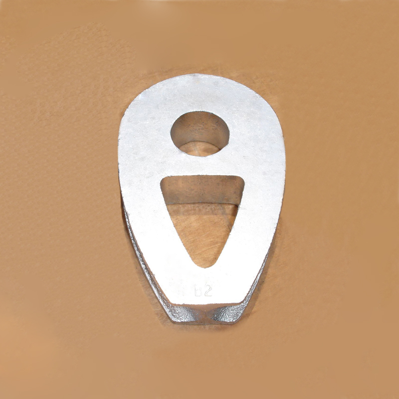 DIN3091 Triangle Reducing Hole Heavy Solid Thimble