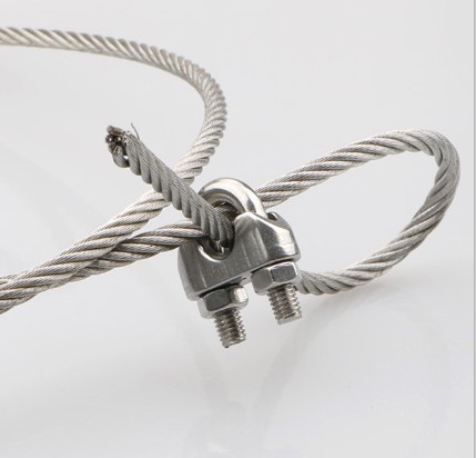 Stainless steel wire rope clip DIN741 EN13411-5