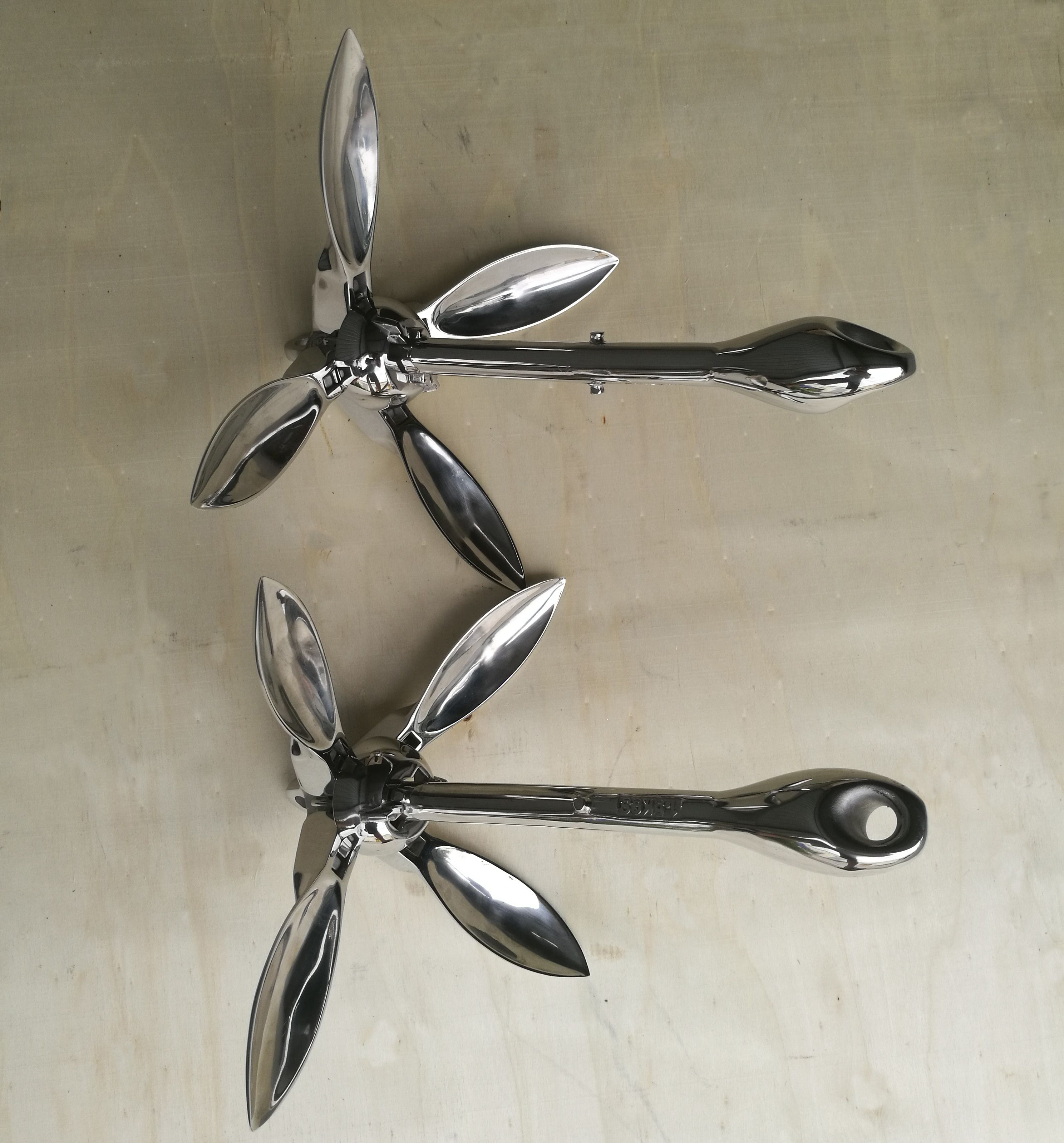 FOLDING ANCHOR STAINLESS STEEL AISI316